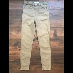 Topshop MOTO Jamie High-Waist Skinny Pants